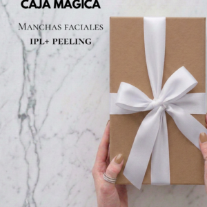 CAJA MAGICA-MANCHAS FACIALES- 1 IPL + 1 PEELING PROFUNDO