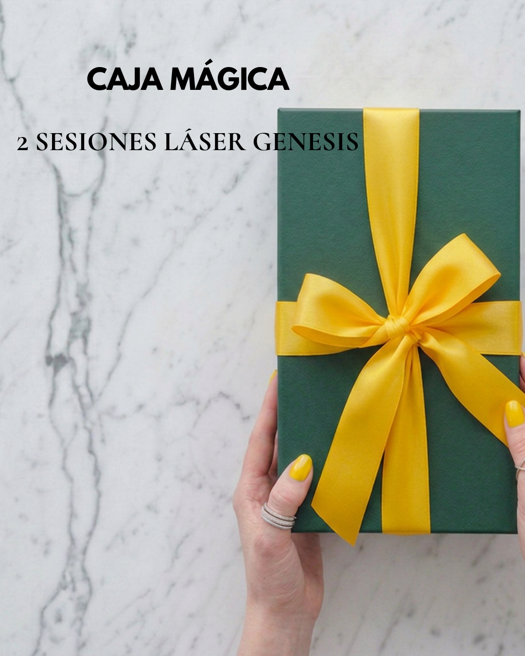 CAJA MÁGICA- LASER GENESIS 2 sesiones 1 CAJA MÁGICA- LASER GENESIS 2 sesiones