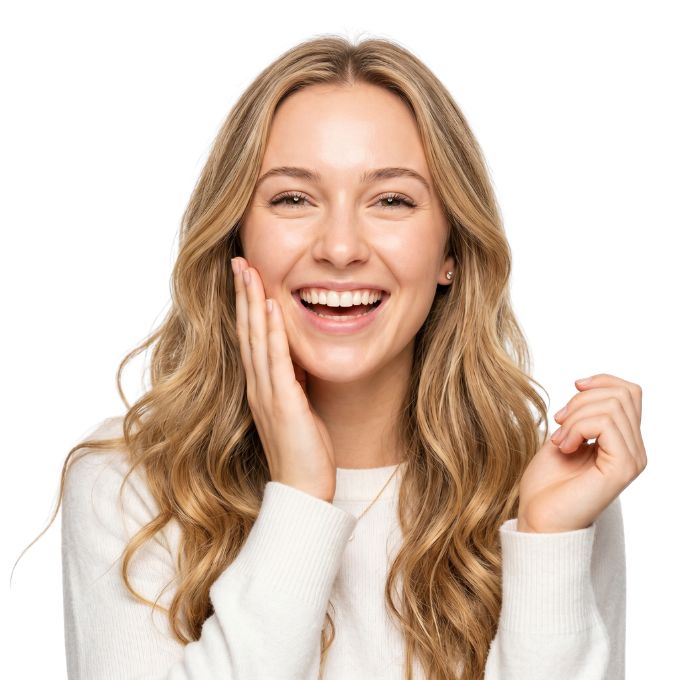 Tipos de marcas en la cara (y cómo se tratan) Mujer con cuperosis facial en Granada antes de iniciar tratamiento estético