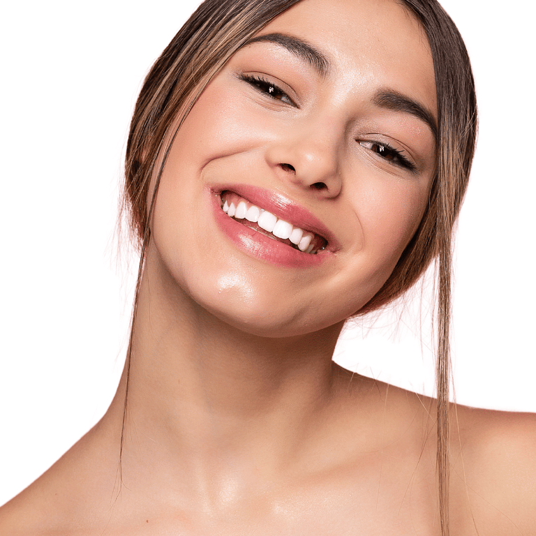 Rejuvenecimiento Facial con Ácido Hialurónico | Hidratación y Juventud Mujer con piel luminosa y tersa, reflejando los beneficios del rejuvenecimiento facial con ácido hialurónico para una hidratación profunda y efecto rejuvenecedor.