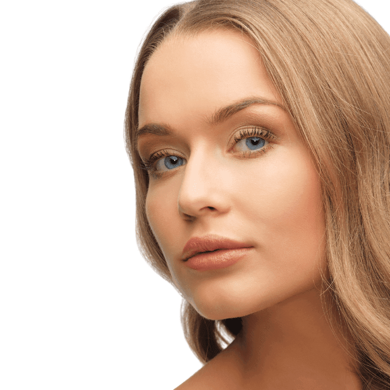 Mujer con piel firme y luminosa, representando los efectos del rejuvenecimiento facial con láser tensor para mejorar la elasticidad y reducir arrugas.